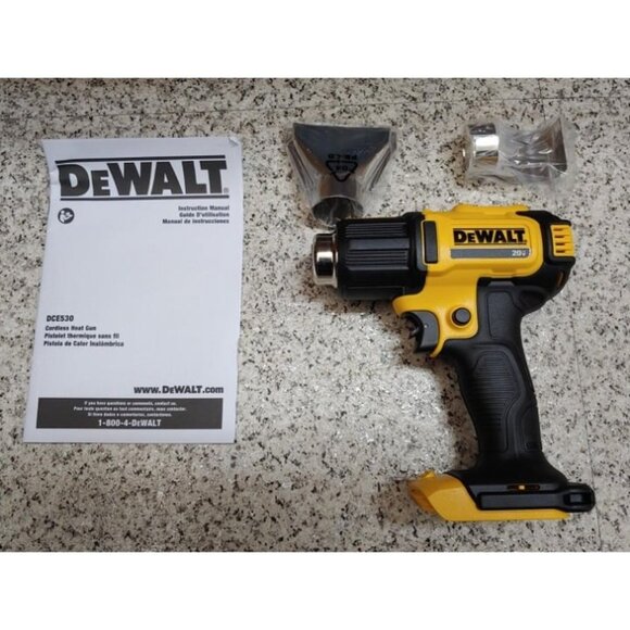 New 20V MAX Heat Gun, Cordless, Up to 990 Degrees, 42 Minutes of Run Time - Picture 2 of 2